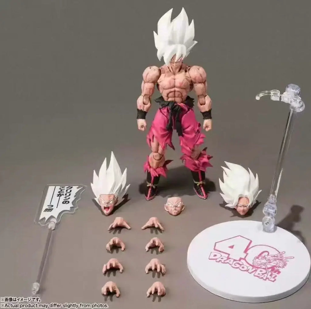 In-stock Bandai SHF 'Dragon Ball' Legendary Super Saiyan Son Goku Genki Festival 1/12 Action Figure Model 17cm Collectible Gift