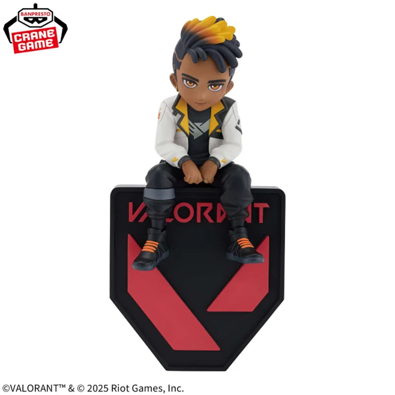 In Stock [Genuine] Bandai Banpresto Valorant Monitor Top Figure Jett Viper Sage Phoenix Sova Anime Figure Model Collector Doll