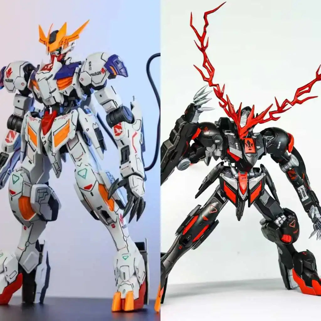 Max Iron-Blooded Orphans Barbatos Lupus Rex 1/100 Fm Advanced Emperor Form Assembly Model Kit Action Figures Toys Surprise Gifts