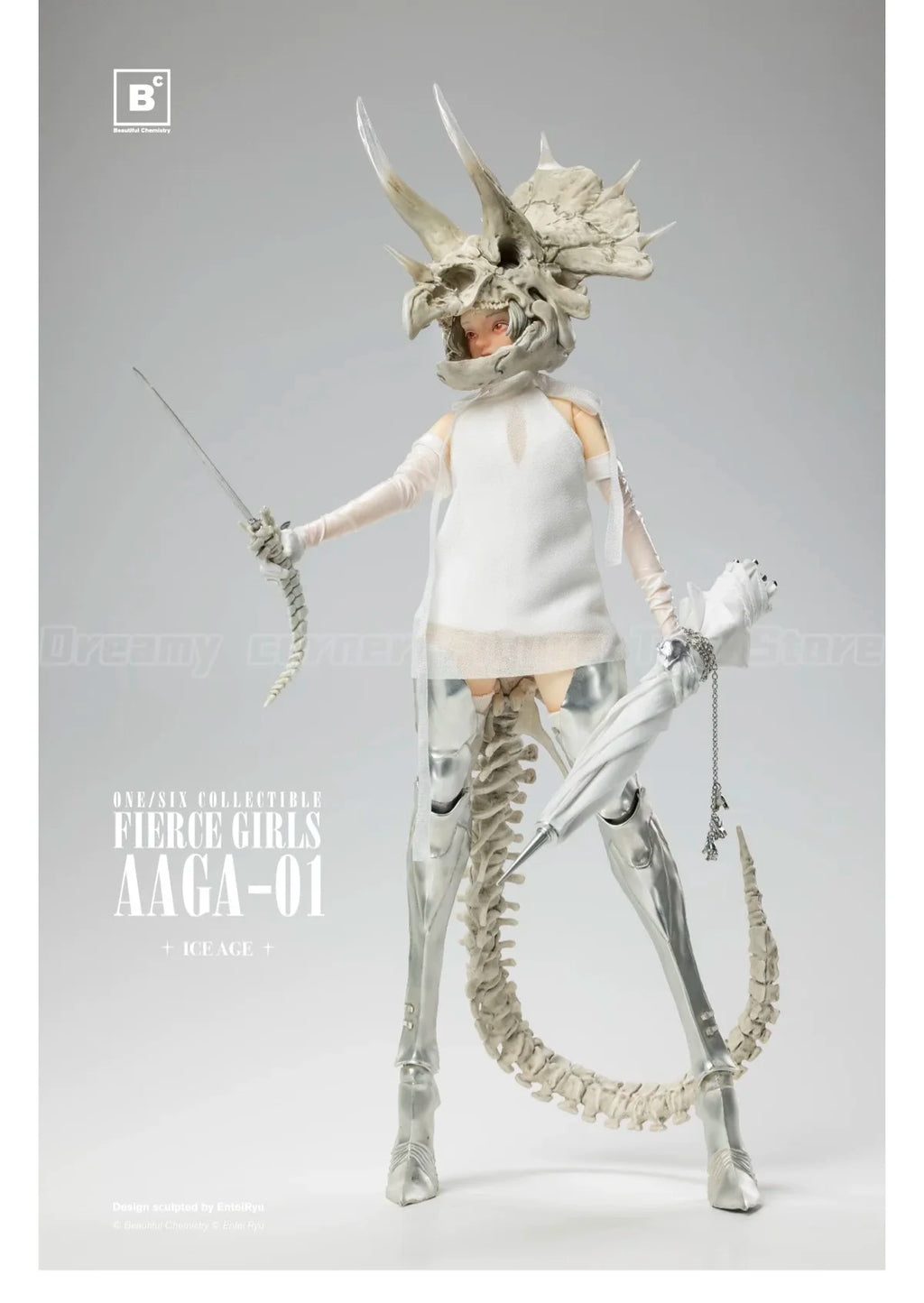 【In Stock】Original UNDERVERSE AAGA-01 ICE AG FIERCE GIRLS 1/6 Action Figure Model Ornament Collection