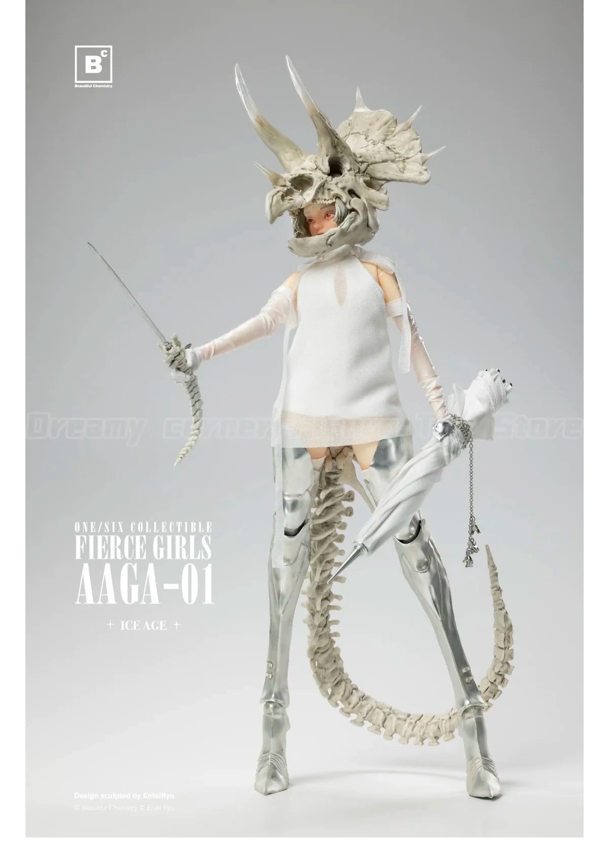【In Stock】Original UNDERVERSE AAGA-01 ICE AG FIERCE GIRLS 1/6 Action Figure Model Ornament Collection