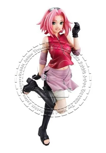 In Stock Original Genuine MegaHouse Naruto Shippuden Sakura Haruno 200mm PVC Collectible Figure