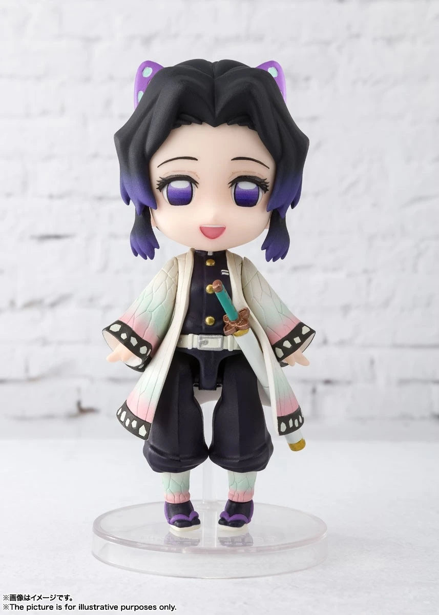 Bandai Genuine Demon Slayer Kochou Shinobu Action Figures Model Figuarts Mini Series Doll Toy Collectible Gift Children Original