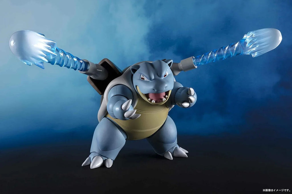 In Stock Original BANDAI S.H.Figuarts Pokemon Shf Blastoise Arts Remix Anime Characters Garage Kit Collectible Action Figure