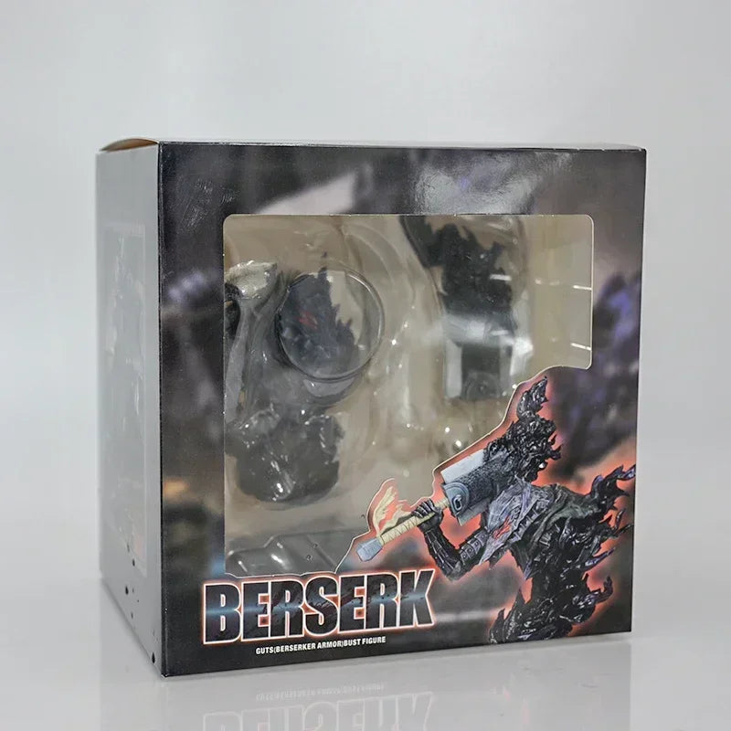 32cm Berserk Guts Anime Figure Guts Berserker Armor Action Figure Berserk Skull Knight Figurine Collectible Model Doll Toys Gift