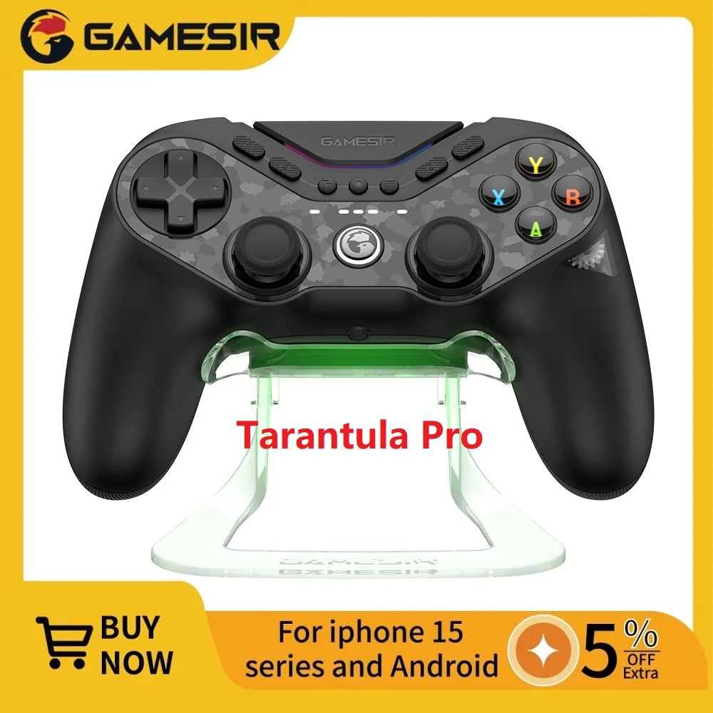 GameSir Tarantula Pro T3 Pro Wireless Gaming Controllers, Hall Effect gamepad, For PC/Nintendo Switch/Phones android & iPhone