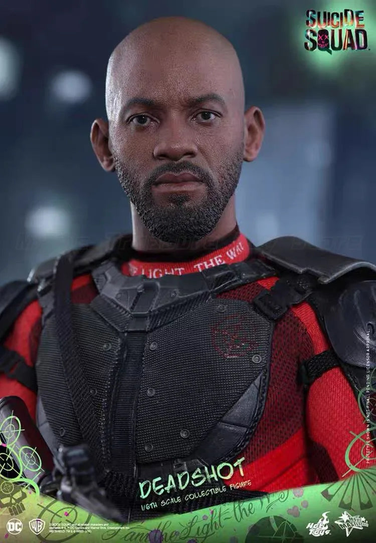 【In Stock】Hot Toys MMS381 X Suicide Squad Deadshot 1/6 Action Figure Toy Ornament Gift