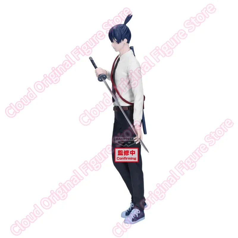 In Stock 100% Original BANDAI VIBRATION STARS Chainsaw Man – The Movie：Reze Arc Hayakawa Aki Anime Figures Toy Decoration