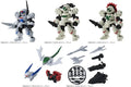 Bandai Box Egg Capsule GUNDAM ROBOT CONCERTO RC03 Finished Product Action Figure Model Toys