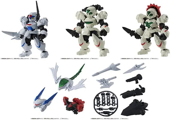 Bandai Box Egg Capsule GUNDAM ROBOT CONCERTO RC03 Finished Product Action Figure Model Toys