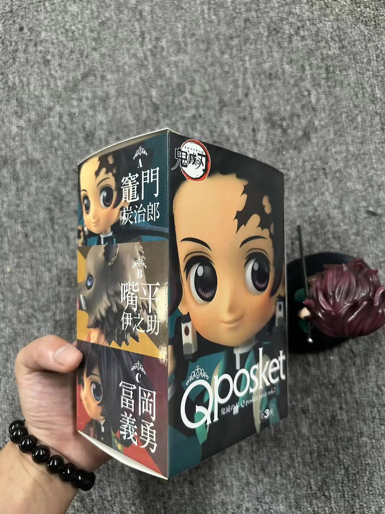 Anime Demon Slayer Kamado Tanjirou Q Posket Figure Cute Model Toy Gift Collection Action Figure Boxe Ornaments PVC