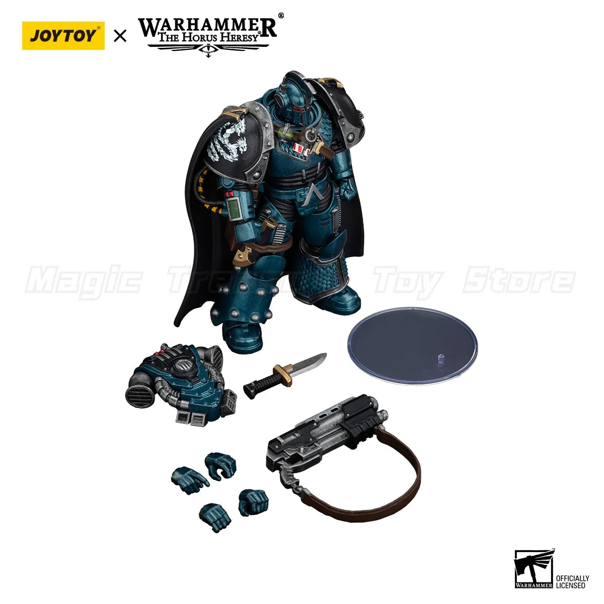 【MT】JOYTOY 1/18 Action Figure Warhammer 40K  Alpha Legion Saboteur Consul Anime Figures Toys Collection Model