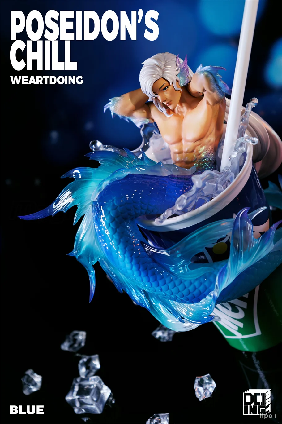 【MT】Original WeArtDoing Poseidon's Chill-Red Blue 2PCS Figure Toy Model Collection