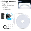 Tuya Smart WiFi APP DC 24V COB Licht LED Streifen Neon Silica Gel Band Hintergrundbeleuchtung DIY Home Dekoration funktioniert mit Alexa Google Home