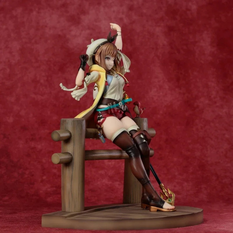 Atelier Ryza: Ever Darkness & the Secret Hideout Reisalin Stout 25.5cm PVC Anime Figure Model Toys Figure Collection Doll Gift