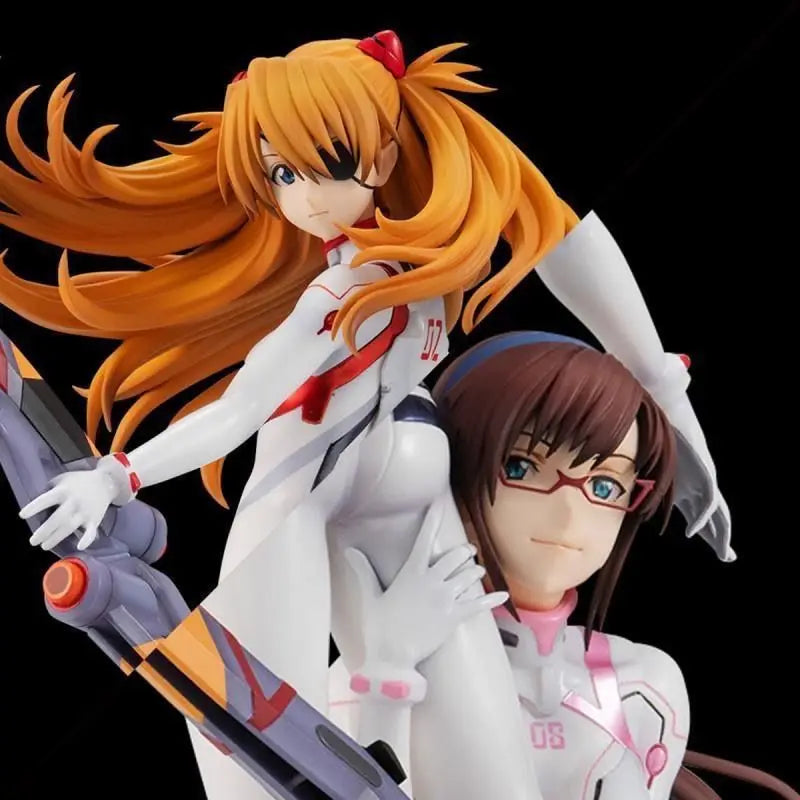New Neon Genesis Evangelion Asuka Mari Makinami Illustrious anime peripherals creative desktop model car chassis ornament gifts