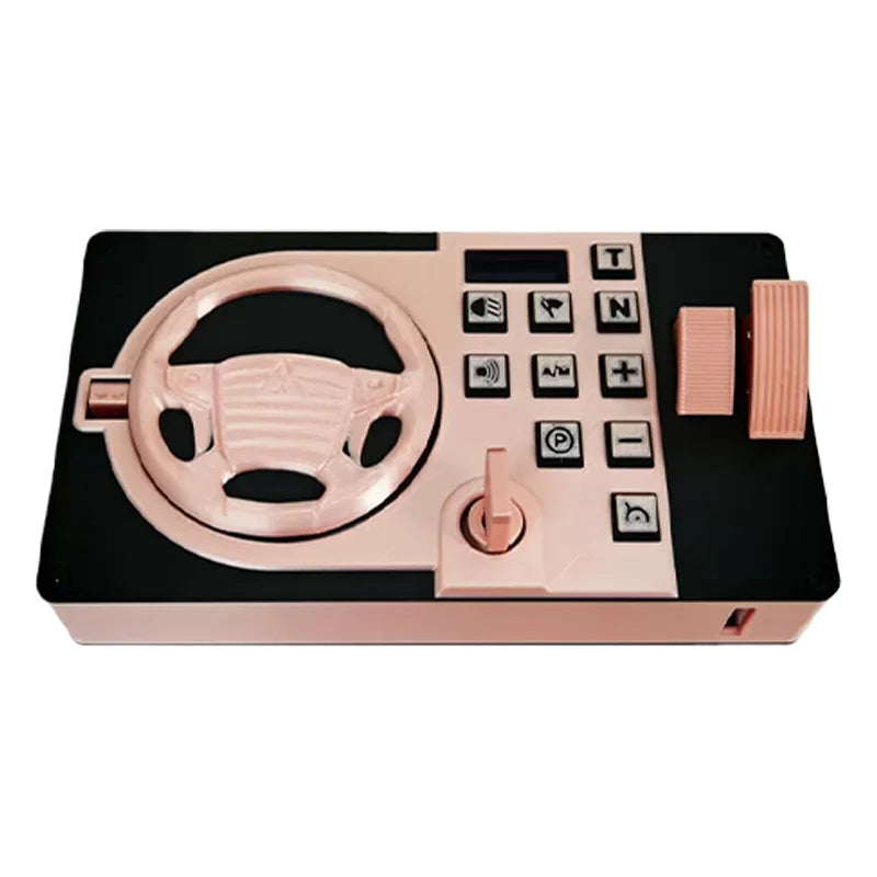 Euro Truck Simulator 2 Force Feedback Game Steering Wheel Steering Wheel Pedals Support 15 Customizable Buttons For PC Game