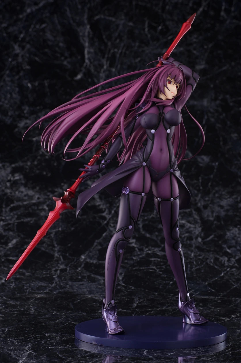 In Stock 31CM Anime Fate/Grand Order  Scathach Figure 1/7 Lancer Stand Model Toy Doll Action Figure PVC Collect Gifts
