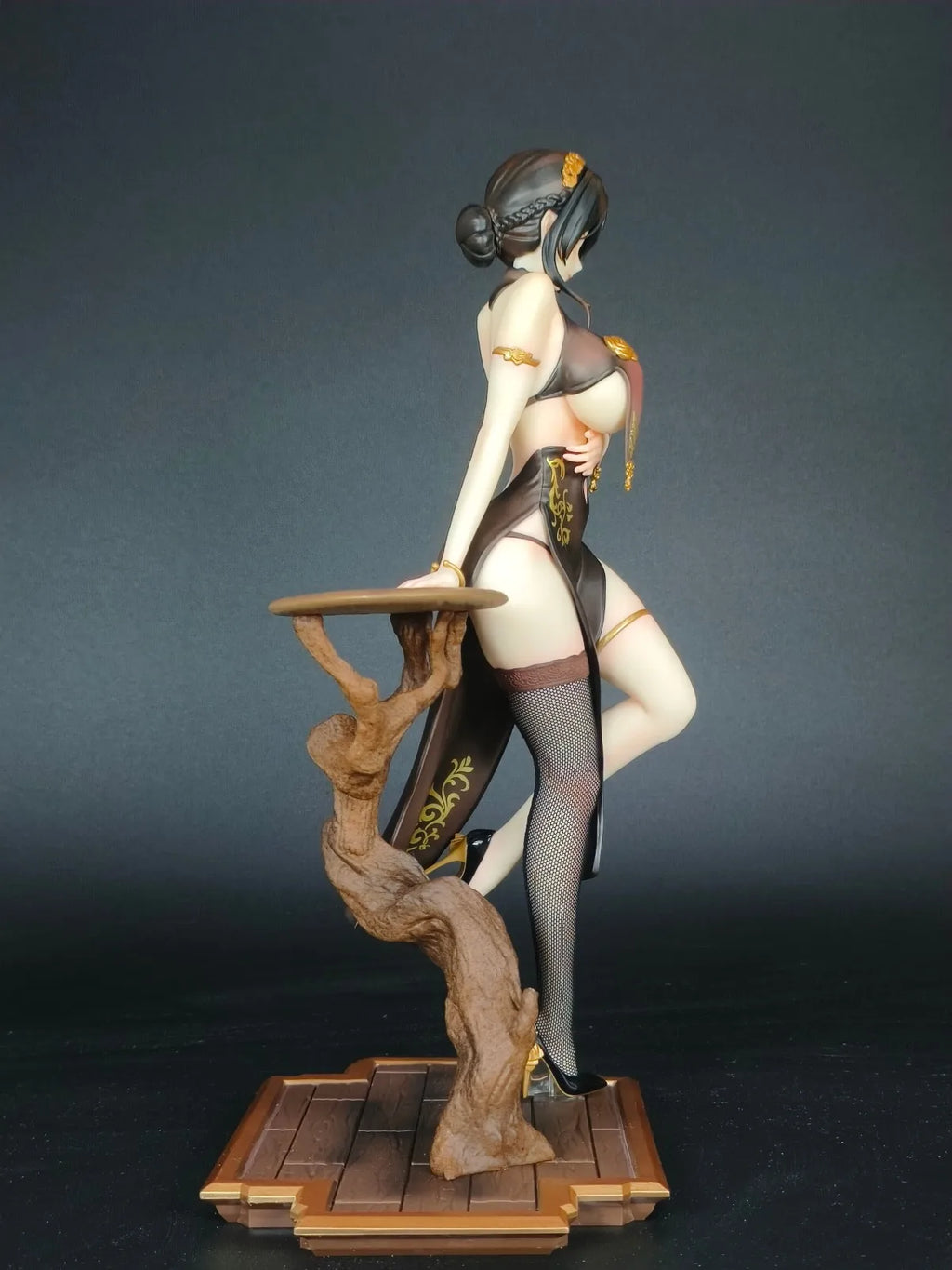 TYCTOYS Genuine BearPanda 28cm You Feng Lai Yi 1/6 With Cheongsam Anime Figure Beautiful Girl Model Toys For Fans