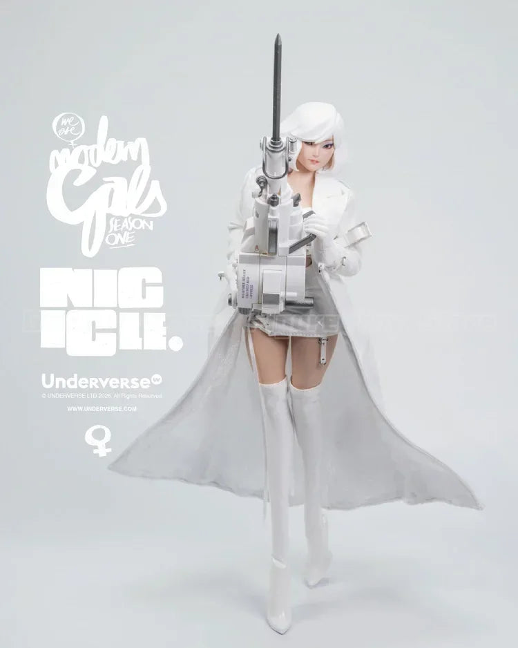 【In Stock】Underverse MODERN GALS FANCY JANE NICICLE LIMITED EDITION 1/6 Action Figure