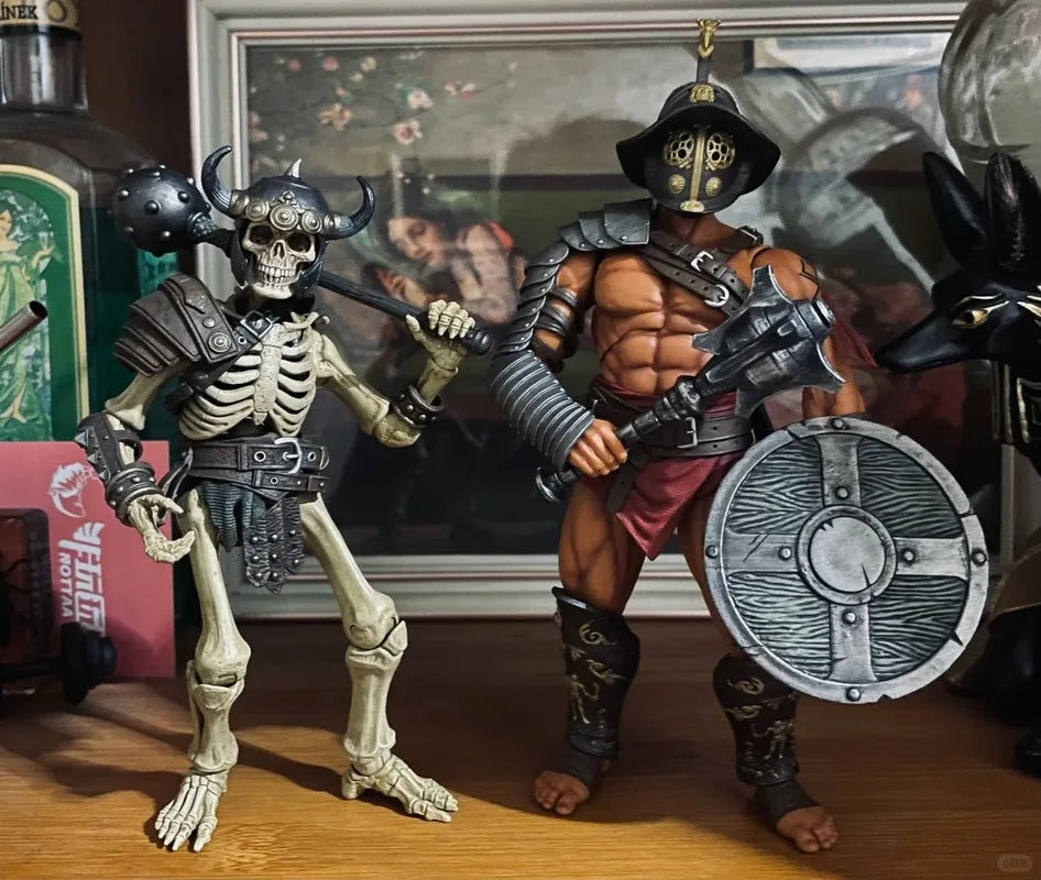 In Stock Authentic Xesray "Gladiator: Battle For Glory" Series 6 - Thraex Gladiator Fashionable Collectible Figure & Statue