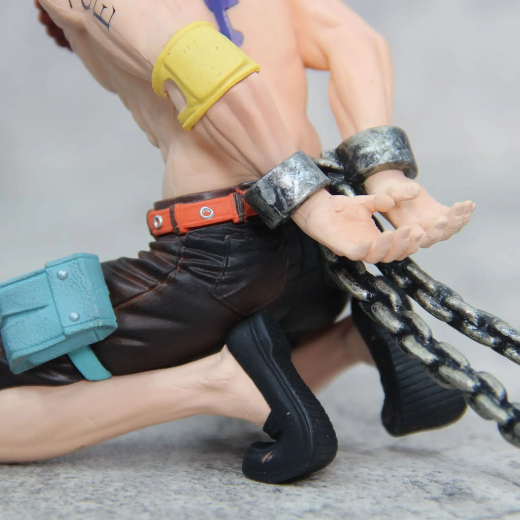 13cm One Piece Anime Figures Portgas D Ace Execution Figurine Pvc Statue Action Figure Collect Model Doll Decoretion Toys Gift