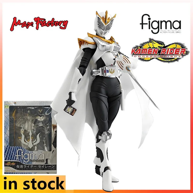 Max Figma Finished Product Movable Exquisite Doll Kamen Rider Dragon Rider Anime Action Figure Toys Model Festival Gift for Boys
