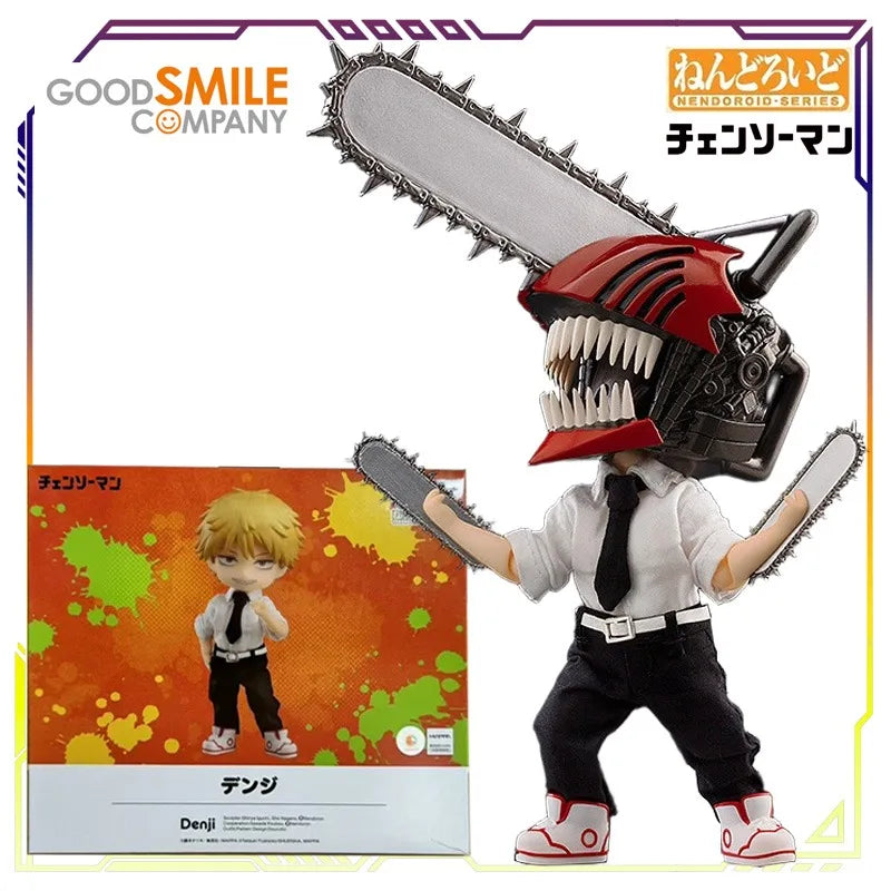 GSC Original Nendoroid Chainsaw Man Series Denji/Power PVC Articulated Collectible Action Figure Display Model Gift for Boys