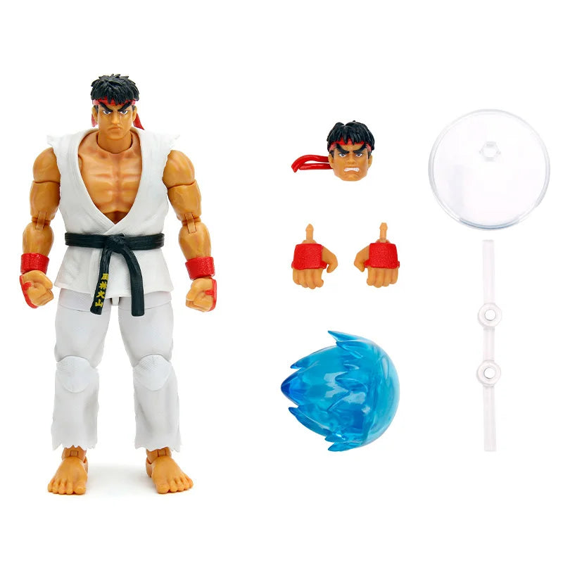 Jada Street Fighter 6 Blanka Sagat Vega Figure Action Model Toy Anime Street Fighter Figurine Doll Collect Ornament Gift Custom