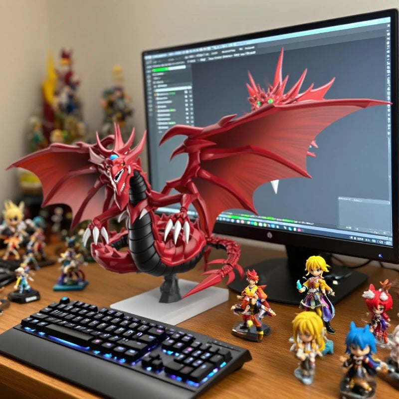 Bandai Figure Rise Standard Amplified YuGiOh Duel Monsters Egyptian God Saint Dragon The Osiris Anime Model Kit Assembly Toy