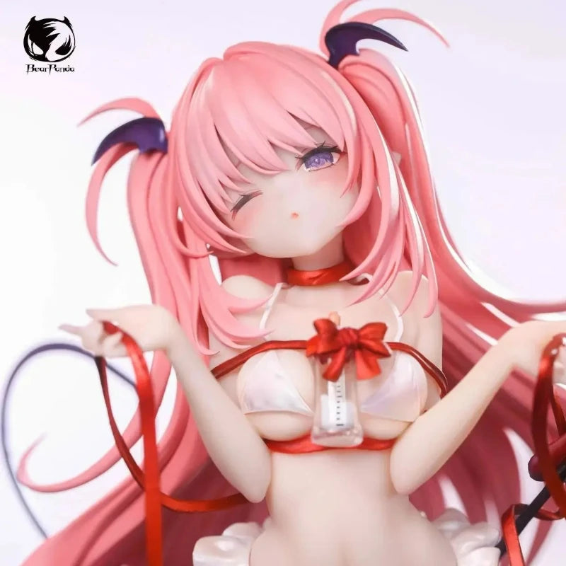 Original Bear Panda Succubus Lulumu Tamano Kedama Judai 25cm Chasing Eyes Action Figure Model Toys Collectible Desktop Ornament