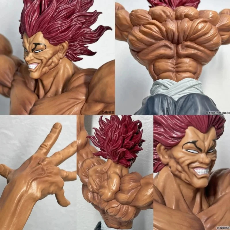 Genuine Bandai Anime Baki Grandista Series Figure Model Desktop Ornament Hobby Collectible Boys' Gift