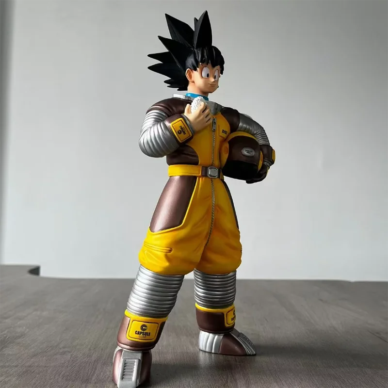 Genuine Dragon Ball Z Namek Goku Figure Space Suit Goku Action Figure 24cm Pvc Statue Collection Model In Stock