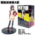 15CM Anime Dandadan Ayase Momo Figure Noodle Stopper Figure Small Sit Series Model Toys Doll Aciton Figure PVC Ornaments