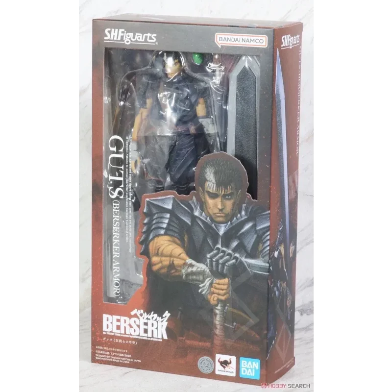 Bandai Original SHF S.H.Figuarts Berserk Casca Guts Schierke Isidro Zodd Action Anime Figure Model Toy Gift for Kid Desk Decor