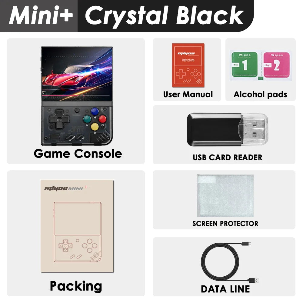 MIYOO Mini Plus Portable Retro Handheld Game Console V2 Mini+ IPS Screen