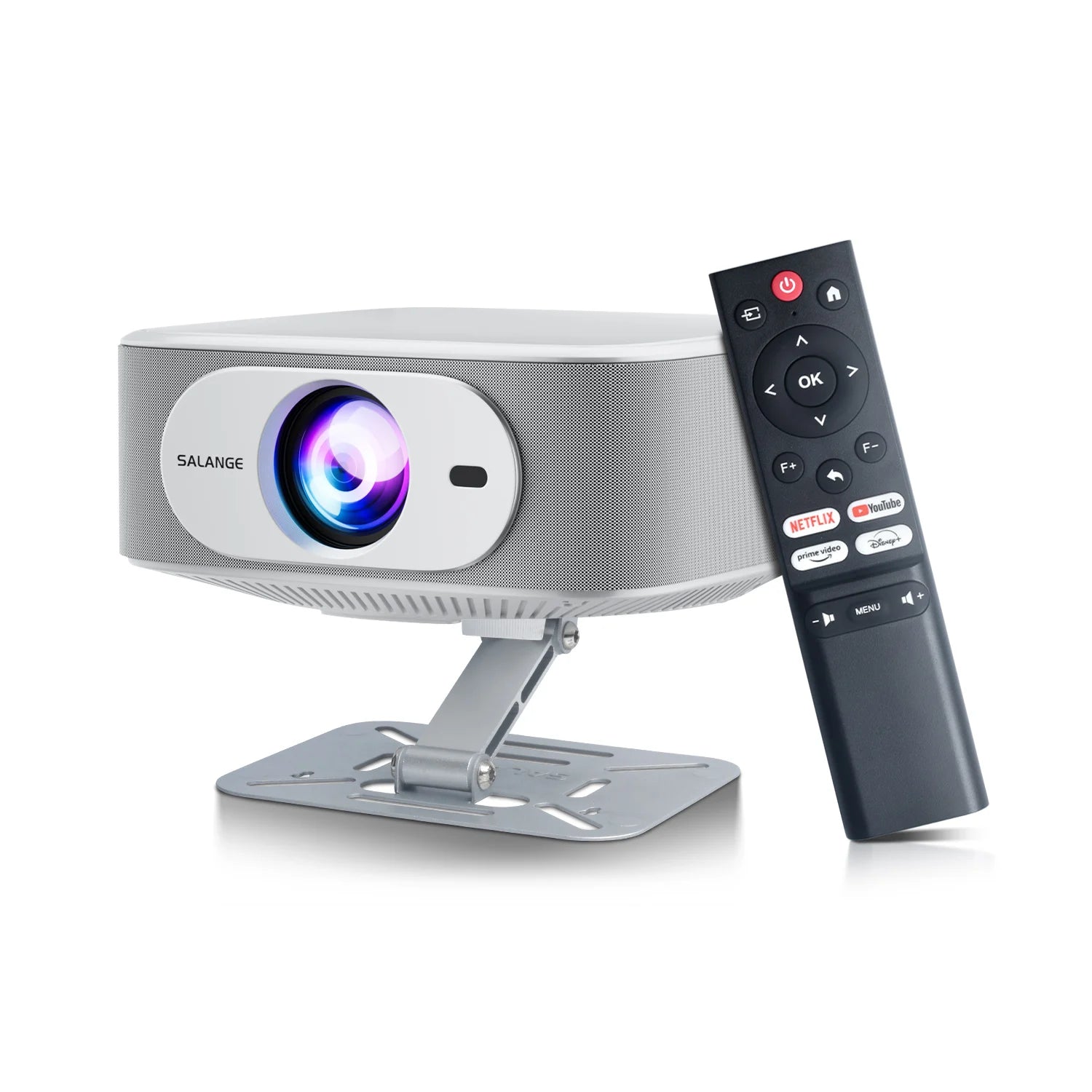 Проектор Salange Netflix P92MAX Smart Android 13 1080P BT5.2 WiFi6 12000L Електронен фокус Автоматичен Keyston 4K Филм HD Домашно кино