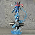 20cm Gk Greninja Pokemon Anime Figure Water Shuriken Evolved Pet Elf Statue Creative Doll Ornament Model Kids Christmas Toy Gift