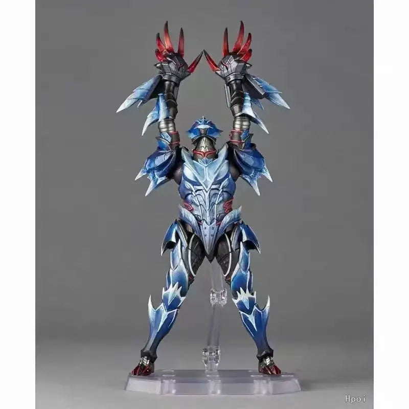 Hot Original Kaiyodo Movable Toy Statue Model Revoltech Amazing Yamaguchi Monster Hunter Rise: Sunbreak Lunagaron Set
