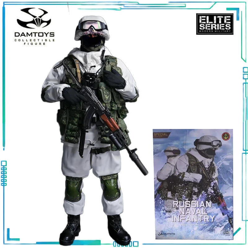 DAMTOYS Original ELITE SERIES Series Russian Navy Infantry (Marine Corps) Movable Finished Product Model Soldiers Model Collect