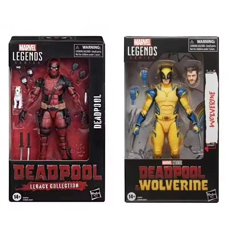 New Deadpool X Wolverine Men Legend Series Action Figure Wade Winston Wilson Figures Joint Mobility Model Collection Toys Gifts