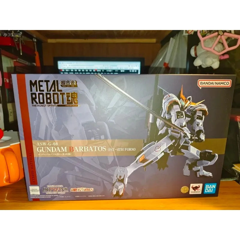 BANDAI Limited Special Edition Gundam Barbatos 1st-4th Forms PVC Articulated Collectible Mecha Action Figure Display Model