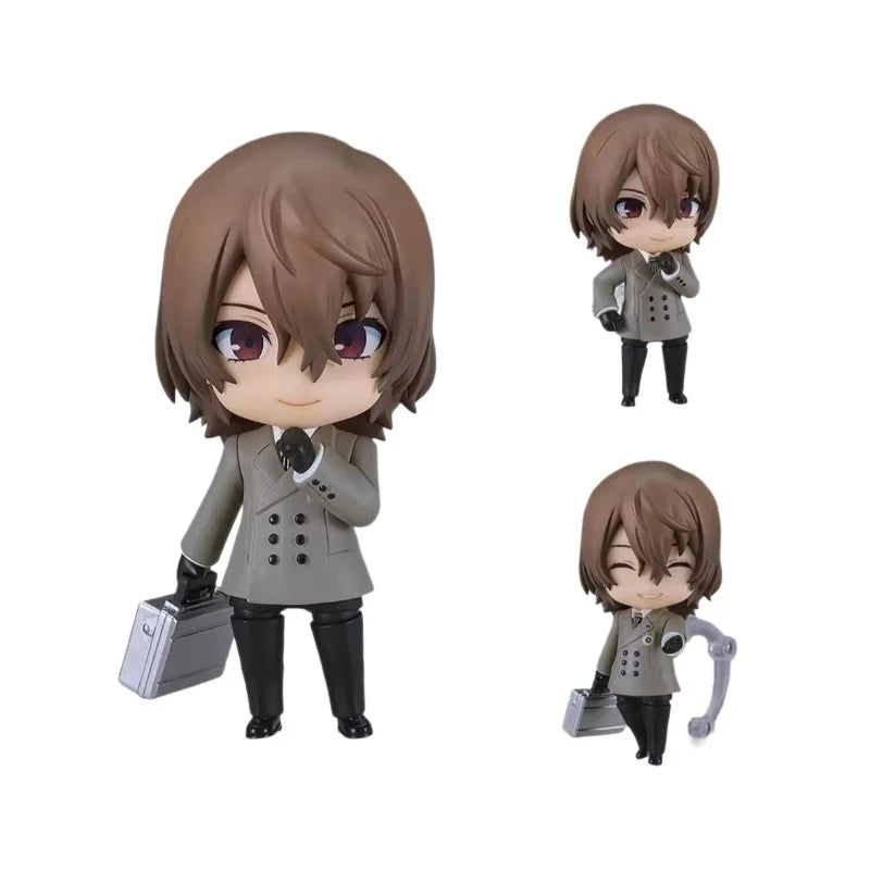 10CM Persona 5 Q version Nendoroid 2706 Goro Akechi Uniform Ver. PVC Articulated Action Figure Collectible Model Kit Toys Gift