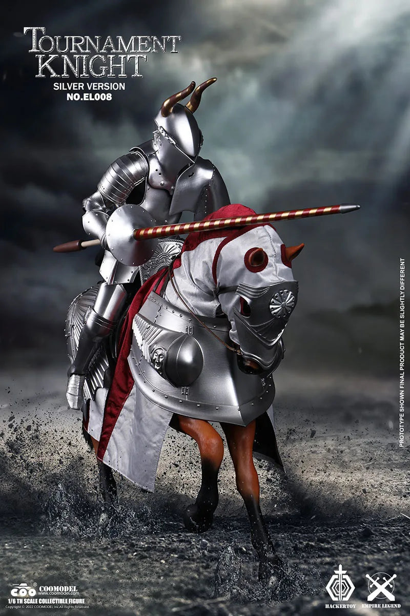 COOMODEL EL008 EL009 1/6 Super Alloy Empire Legend Competitive TOURNAMENT Knight Male Soldier Full Set 12'' Action Figure
