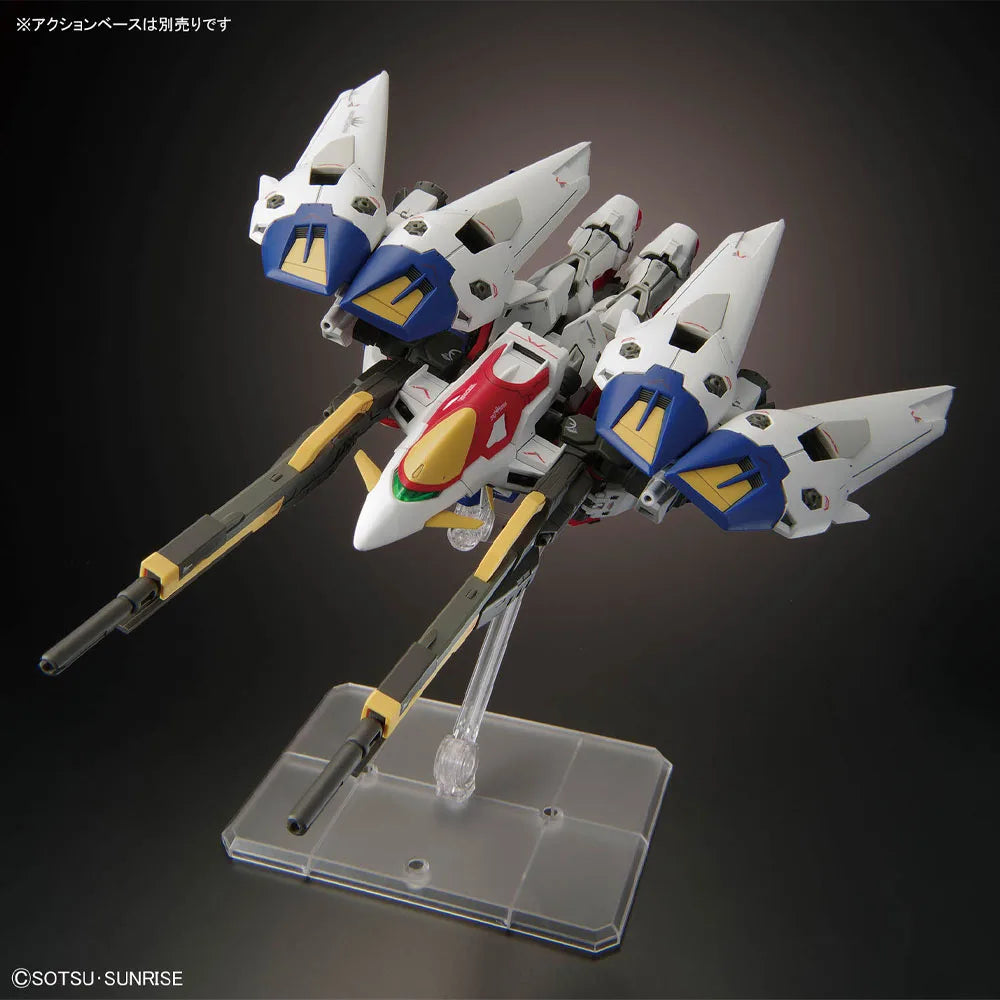 Bandai Original GUNDAM RG Series Gundam 1/144 Wing Gundam Zero Anime Action Figure Assembly Model Toys Gifts For Children