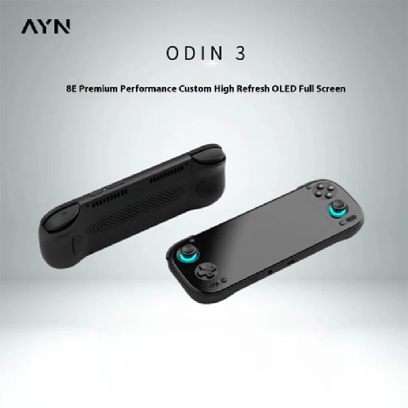 Sales AYN Odin 3 Game Console 6Inch 1080P 120Hz AMOLED Screen Game Console 8000mAh Customized Handheld Game Consoles Gamepad PC