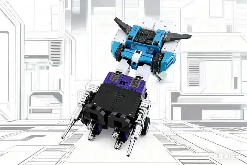 Transformation DX9 D-10 D10 Sixshot 2.0 Hanzo G1 MP Third Party Factory 27CM Action Figure Robot