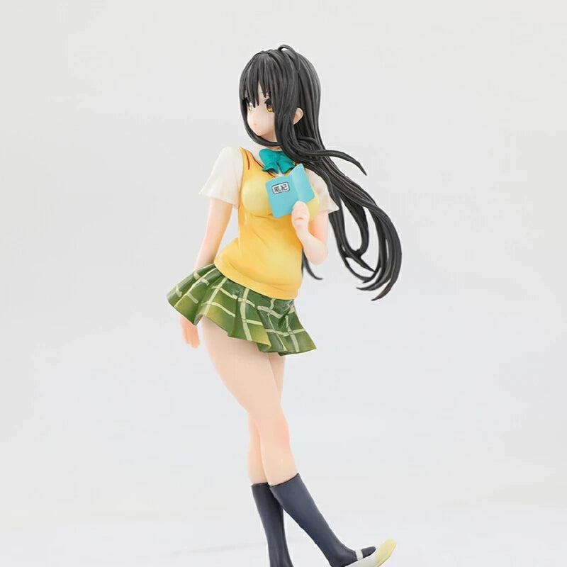 23.5cm Kotegawa Yui Anime Figure Kawaii Girl Figurine Model Doll Collect Desktop Decor Chassis Ornament Toys Otaku Surprise Gift