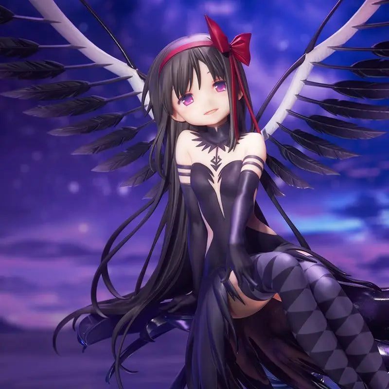 Puella Magi Madoka Magica Figure Akemi Homura Anime Figures Pvc Girl Action Statue Game Collection Model Desk Decora Doll Gift