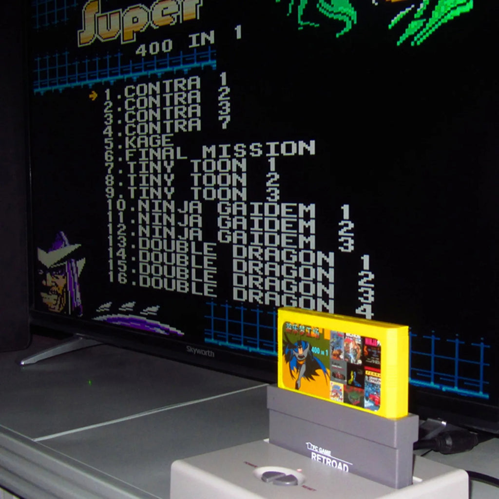 NES 8Bit Classic Edition Gaming Console for 72Pin Game Cartridge With Lightgun Gamepad